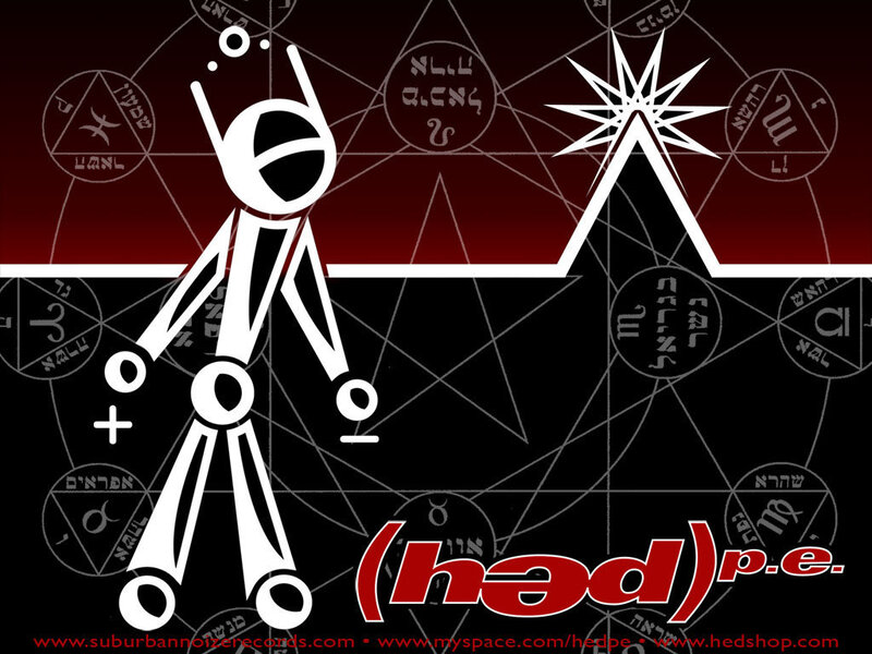 Hedpe logo with mystical symbols