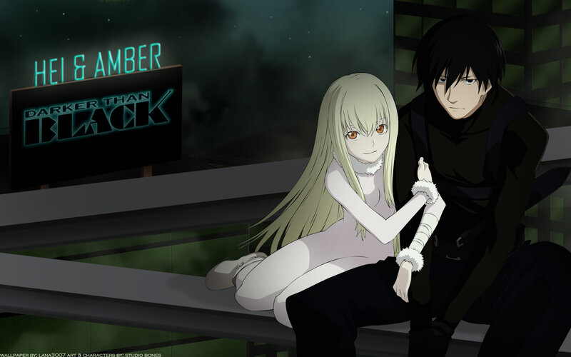 Hei and Amber from Darker than Black