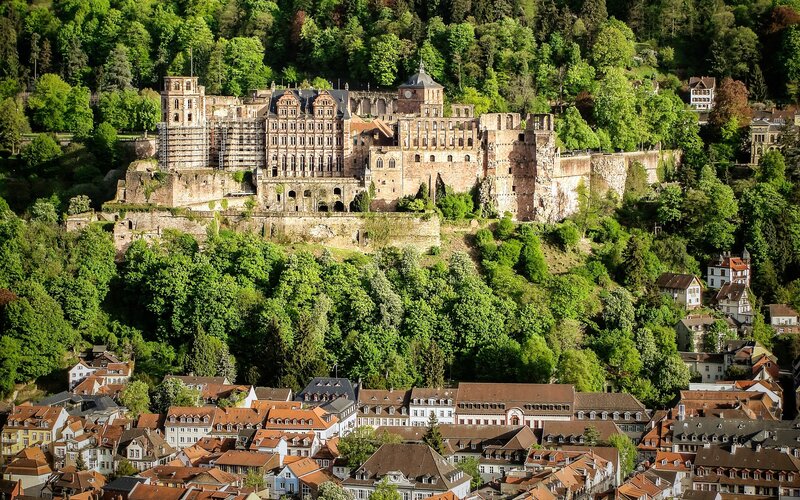 Heidelberg Castle — Green, Serene