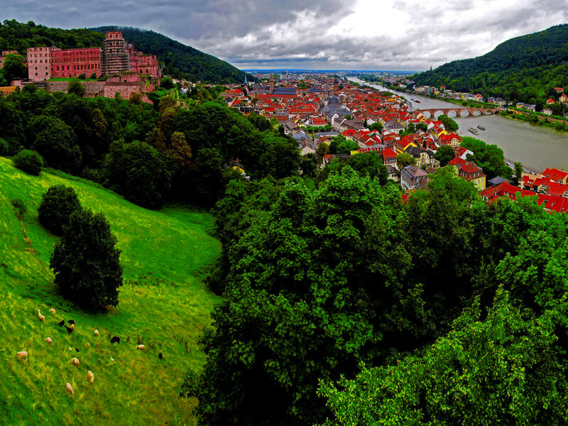 Heidelberg Castle — Green