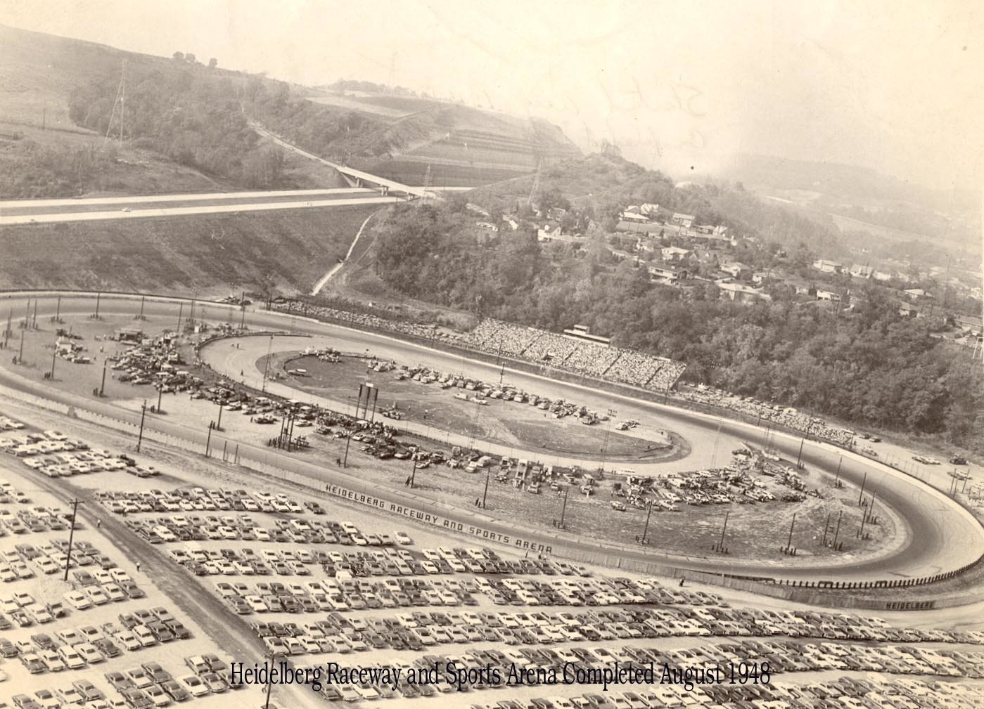 Heidelberg Raceway aerial view