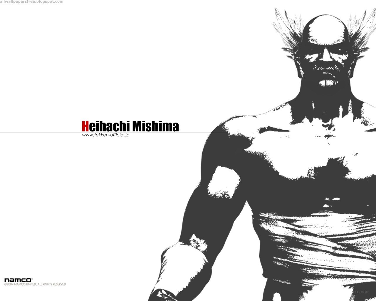 Heihachi Mishima character art