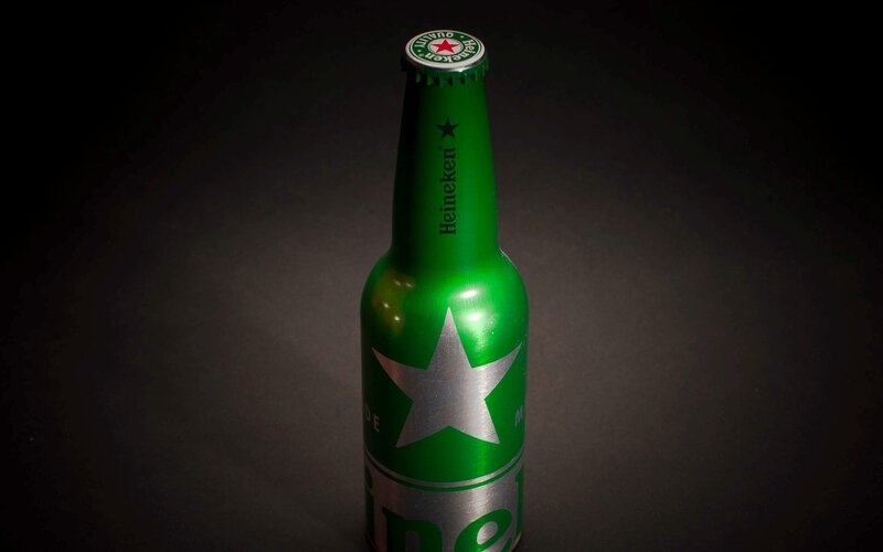 Heineken beer bottle