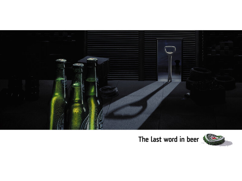 Heineken Beer Bottles — Black