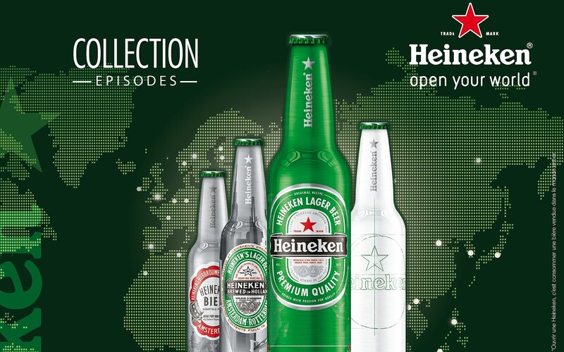 Heineken beer collection