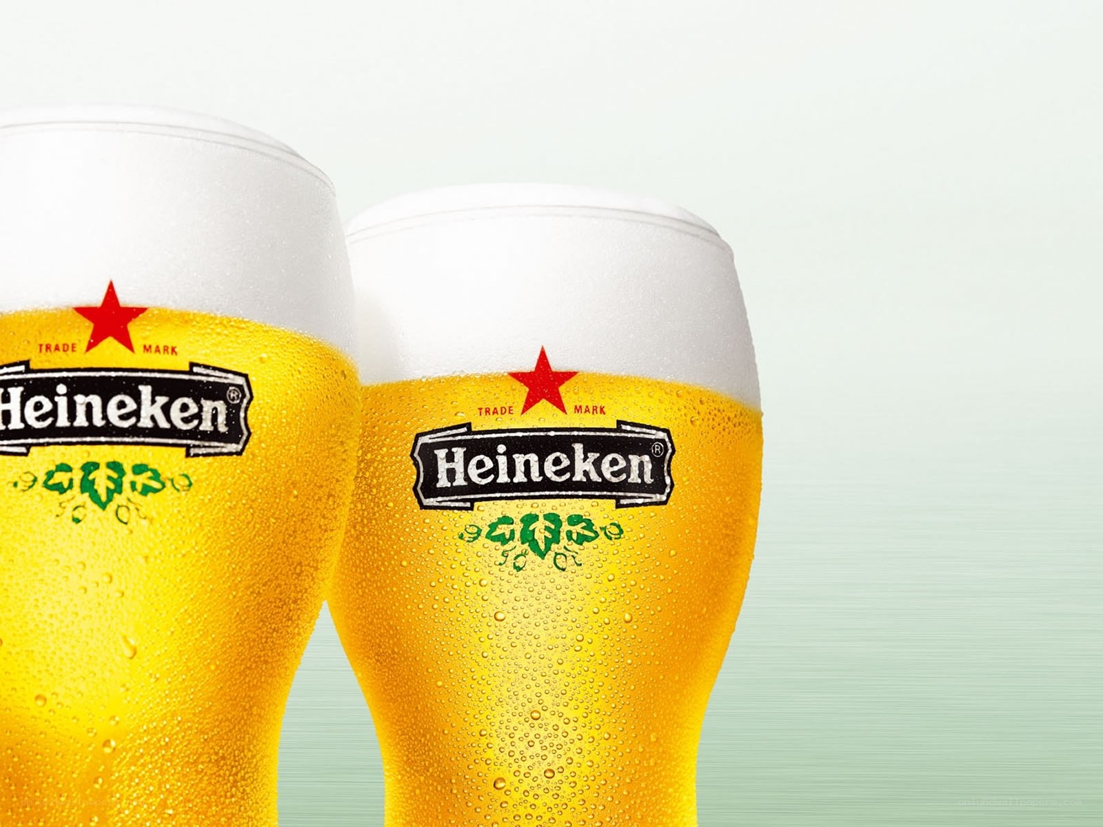 Heineken beer glasses
