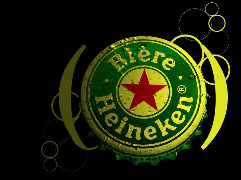 Heineken bottle cap design