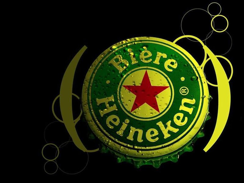 Heineken bottle cap logo