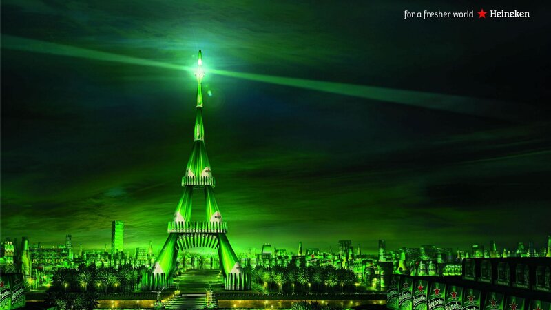 Heineken Eiffel Tower ad