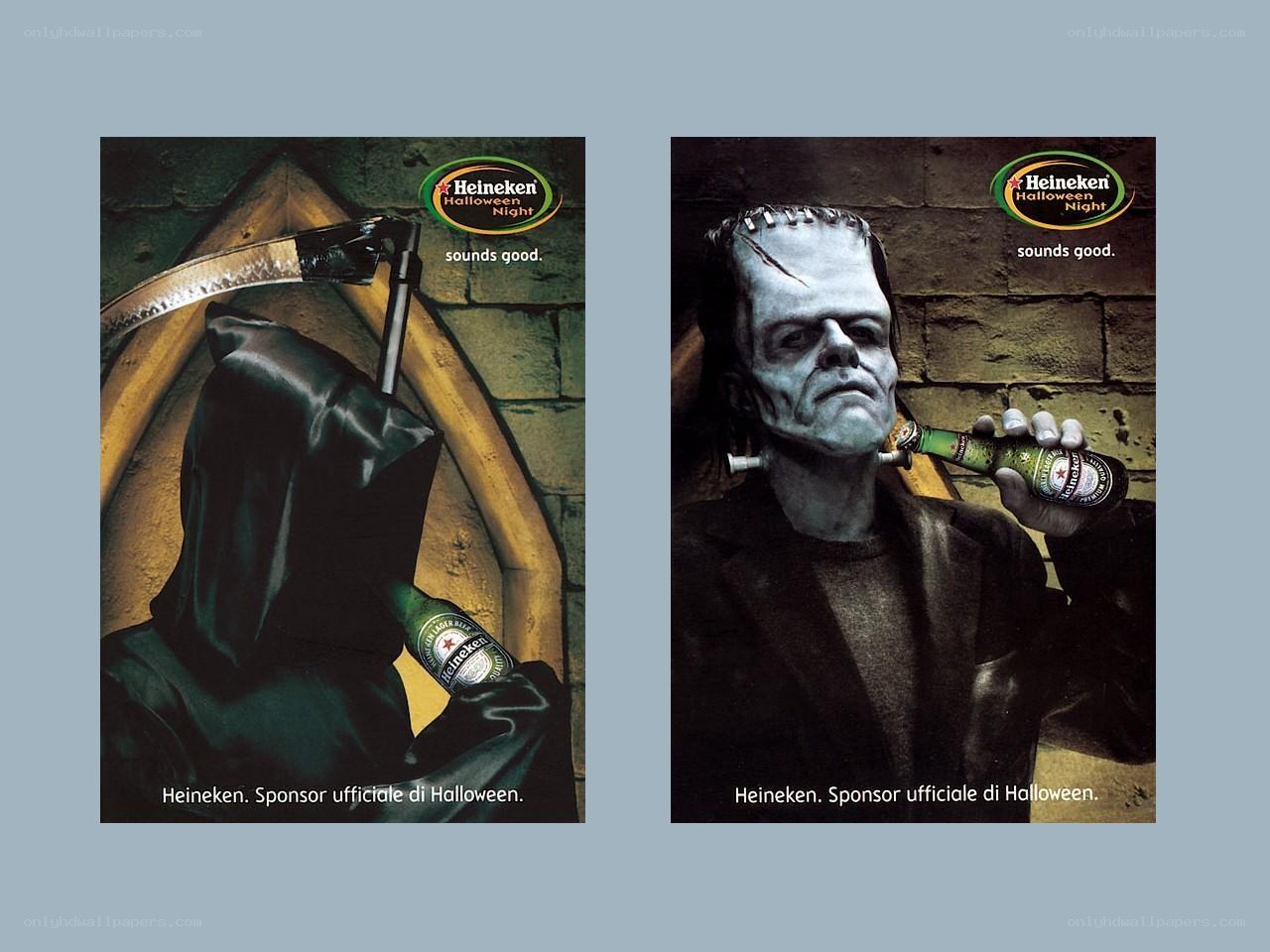 Heineken Halloween ads