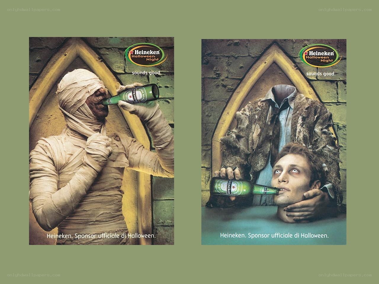 Heineken Halloween ads