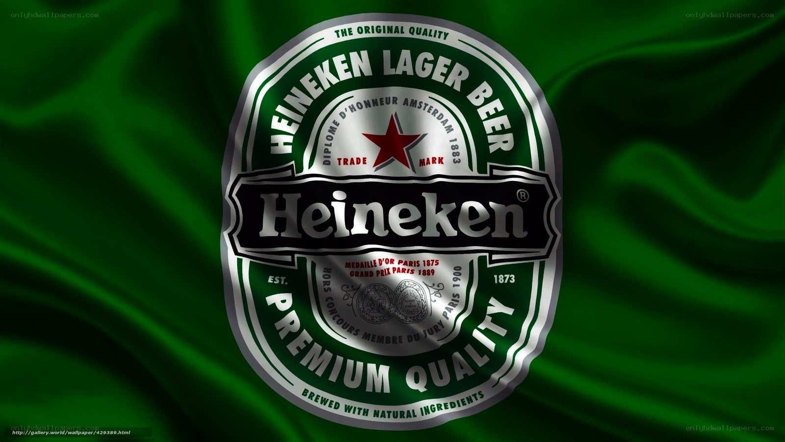 Heineken lager beer logo