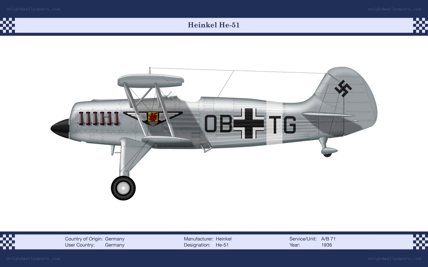 Heinkel He-51 aircraft