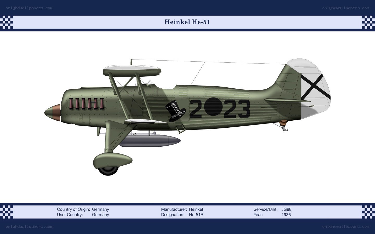 Heinkel He-51 aircraft