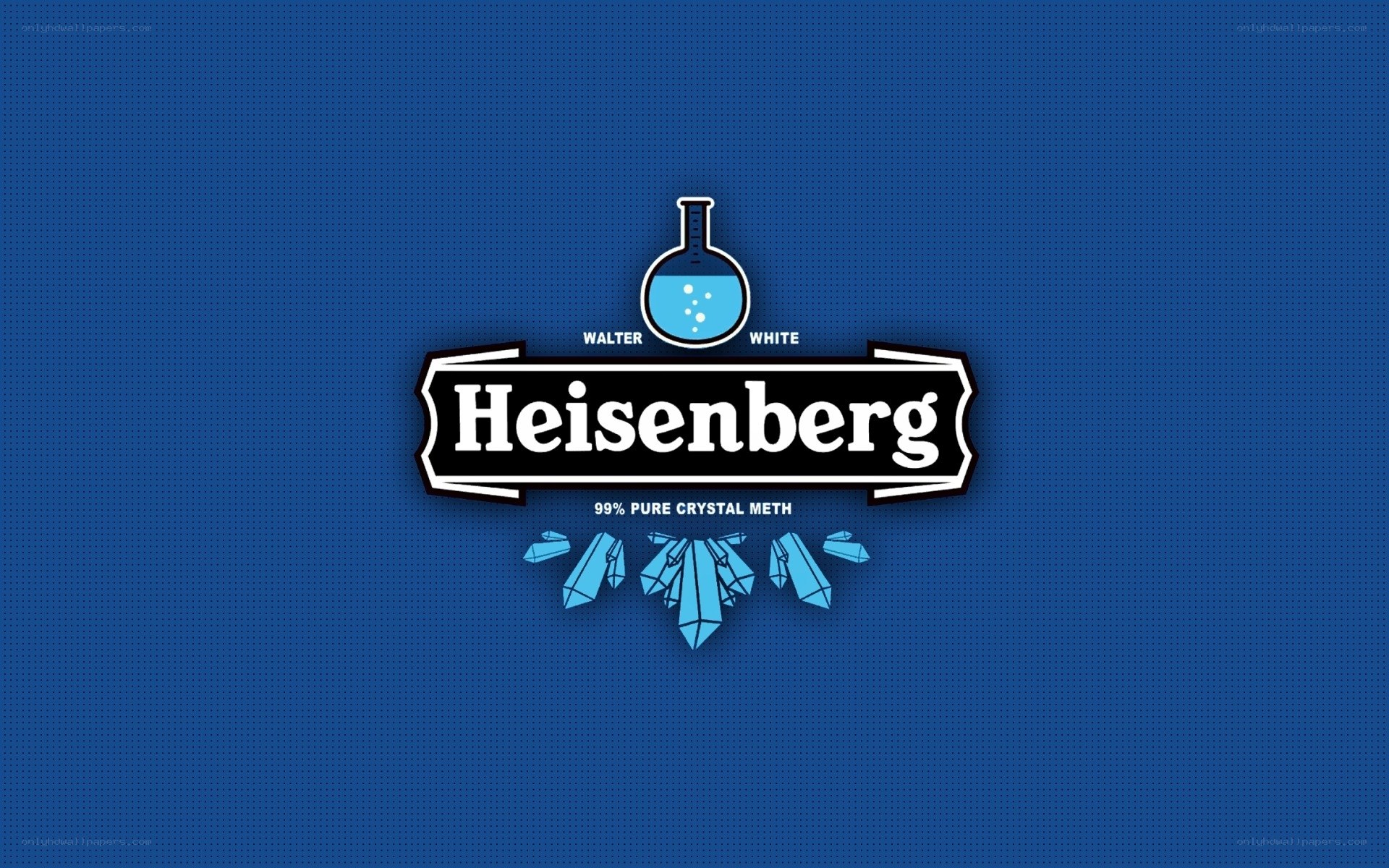 Heisenberg crystal meth logo