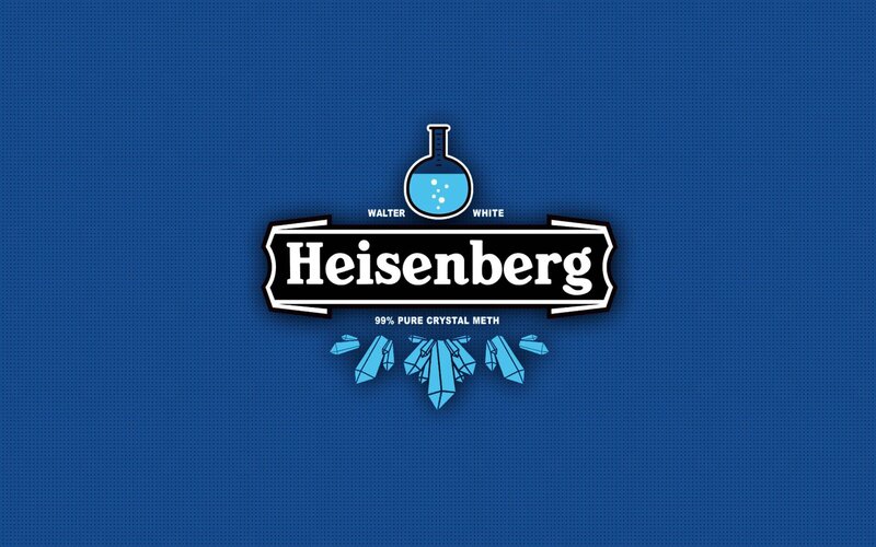 Heisenberg Logo — Blue