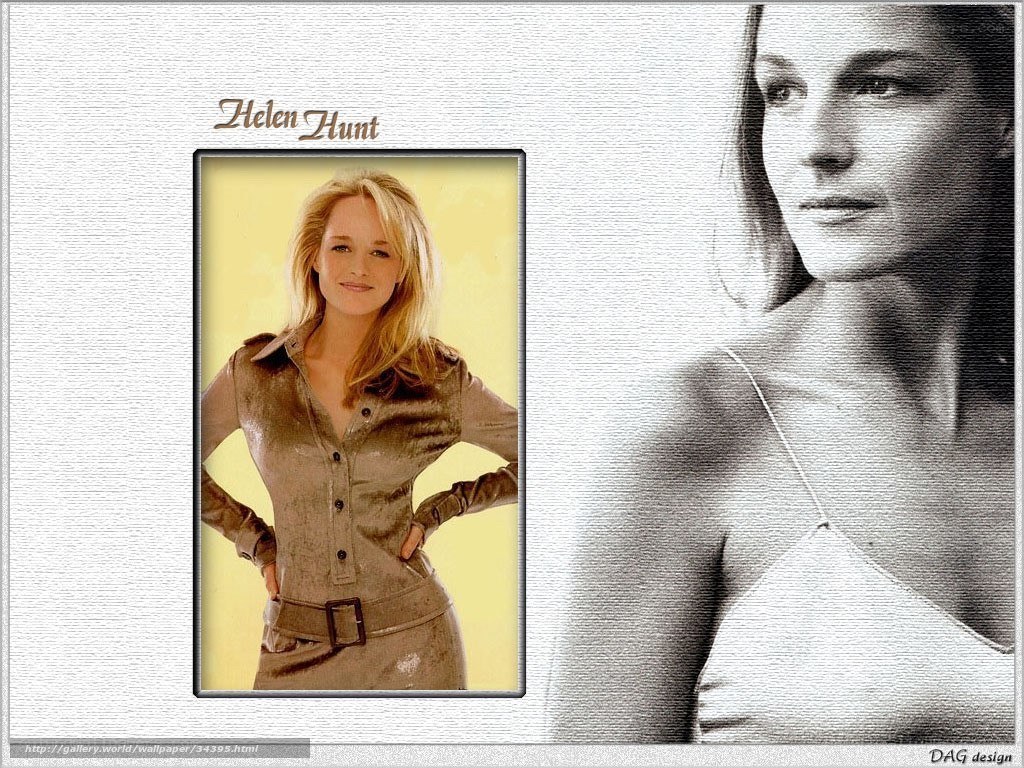 Helen Hunt portrait collage