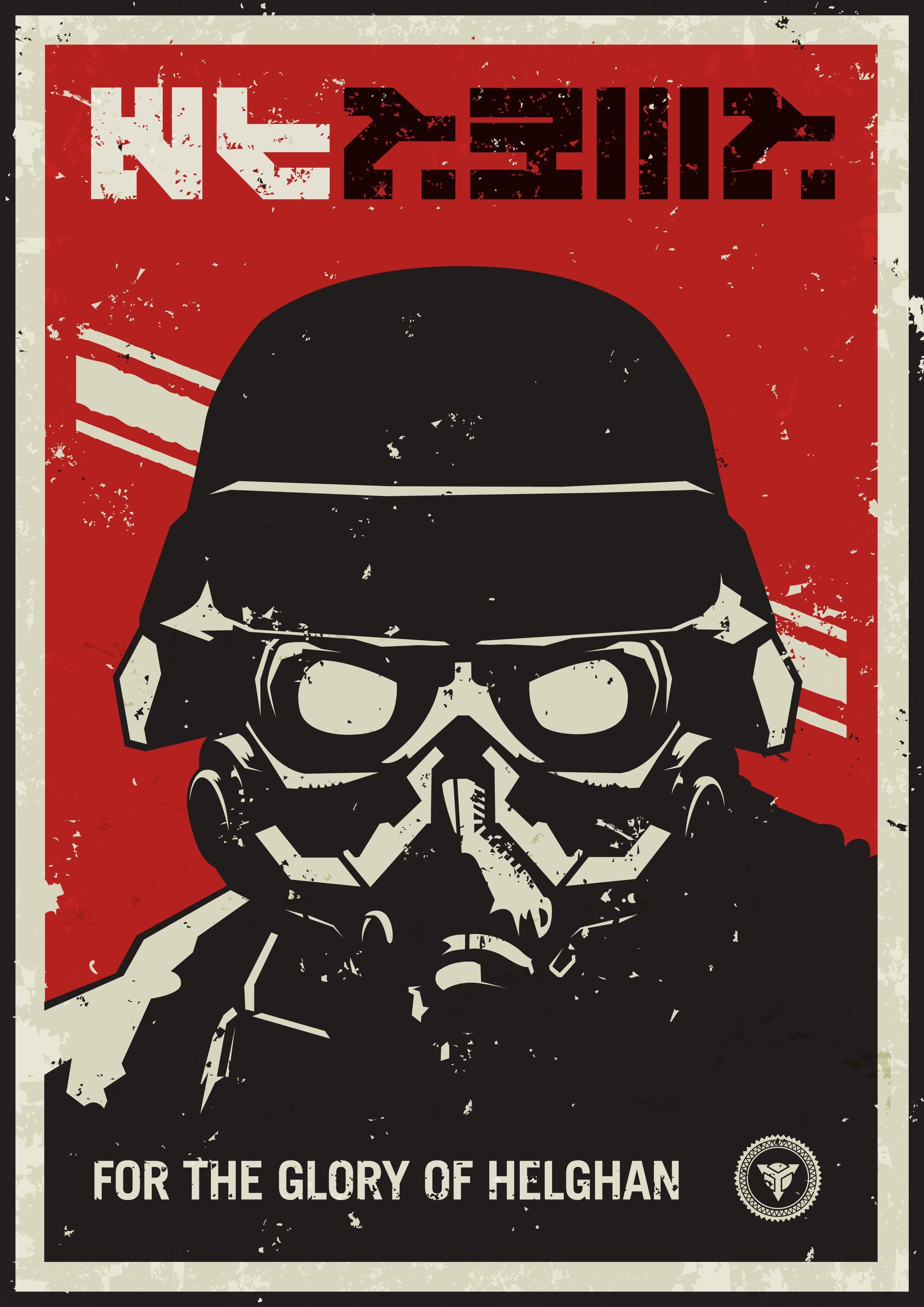 Helghan military propaganda poster