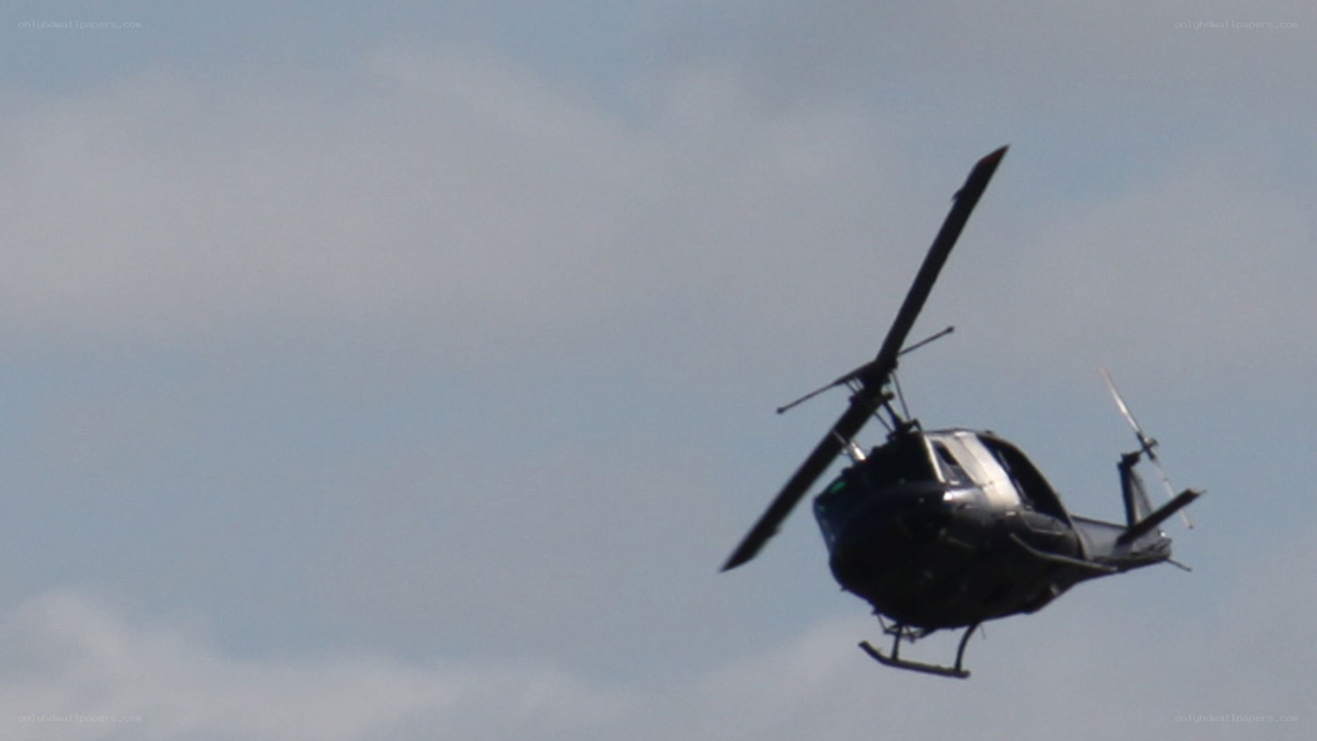 helicopter flying in the sky