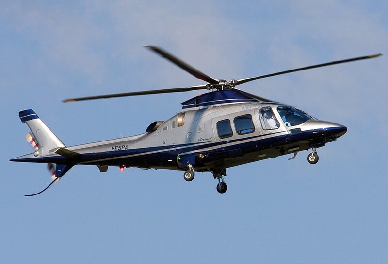 helicopter in flight