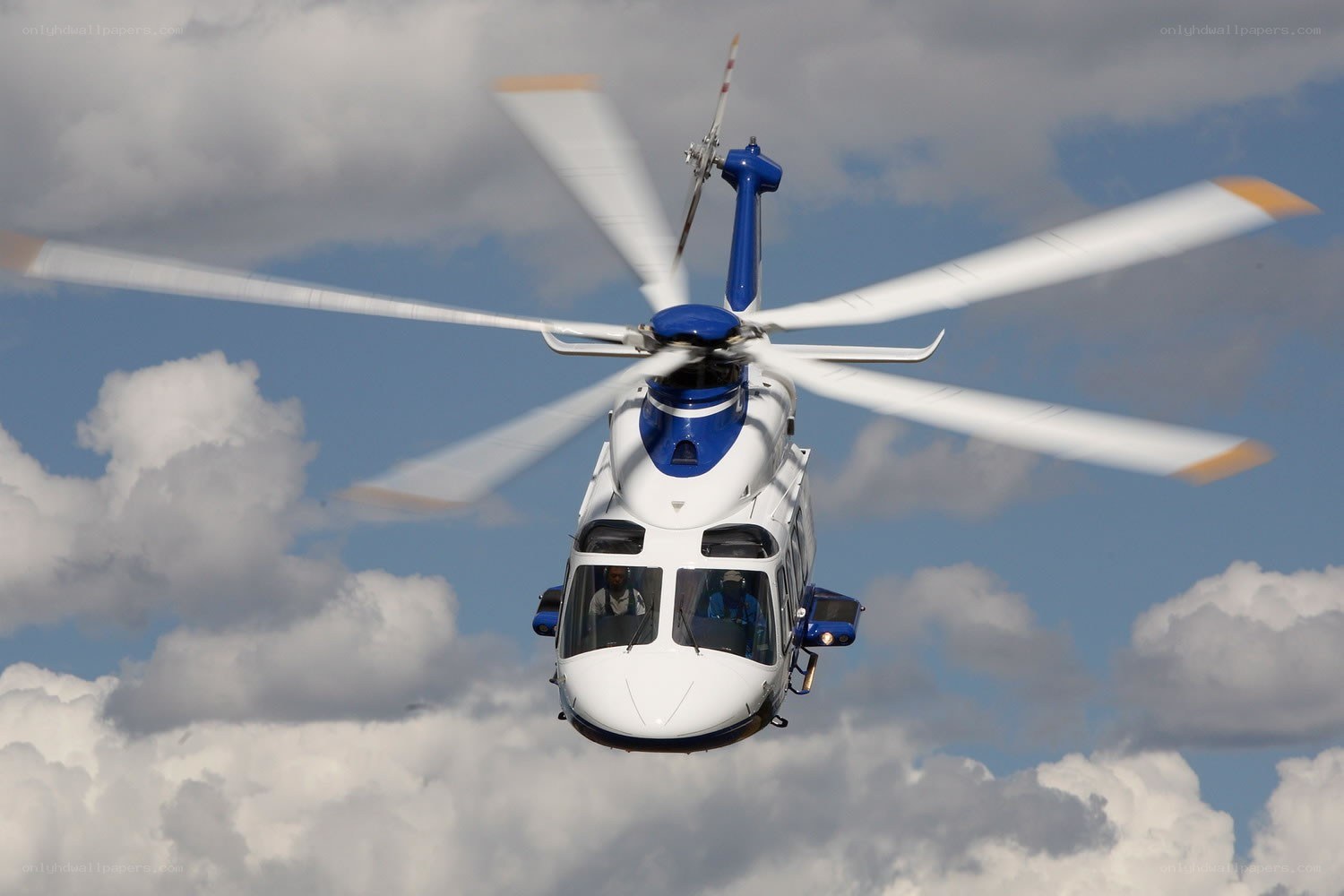 helicopter in flight