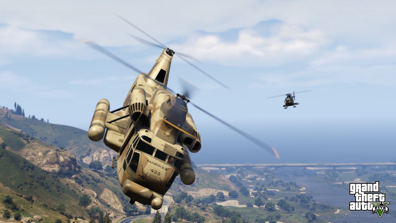 Helicopter in Grand Theft Auto V