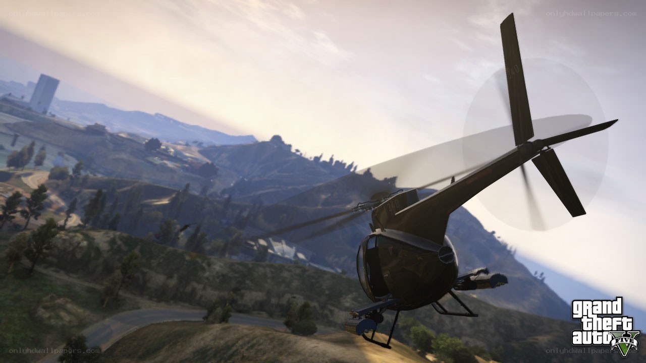 helicopter in grand theft auto v