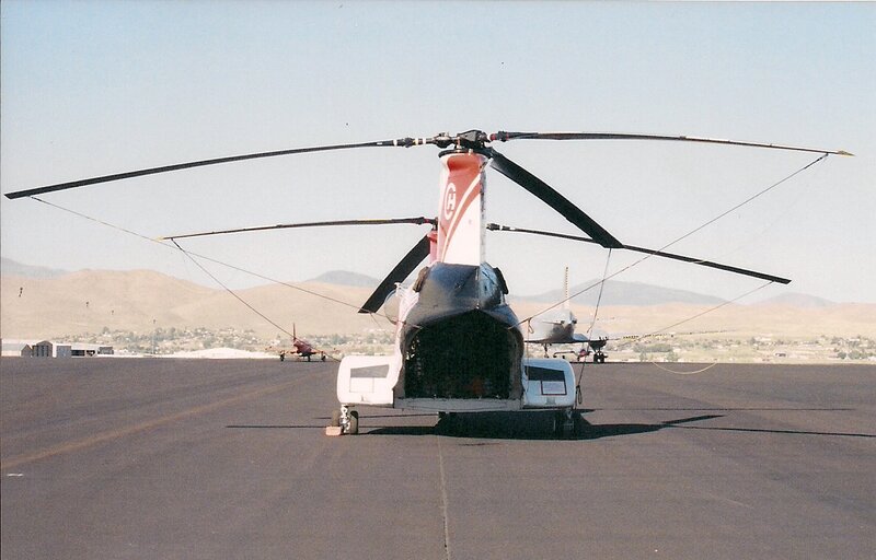 Helicopter on Tarmac — Gray, Neutral
