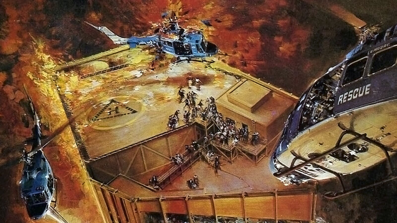 Helicopter Rescue Operation — Orange