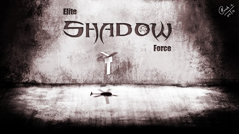 Helicopter Shadow on Ground