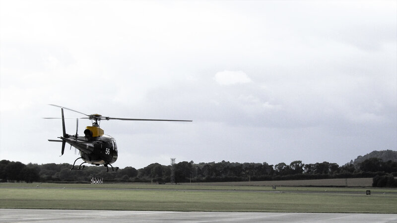 Helicopter Taking Off