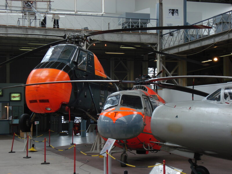 Helicopters in Museum