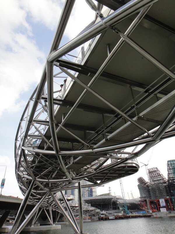 Helix Bridge in Singapore