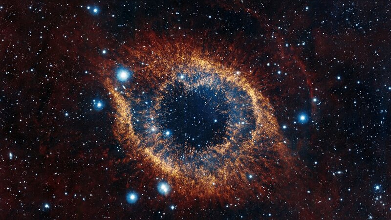 Helix Nebula — Black, Cosmic