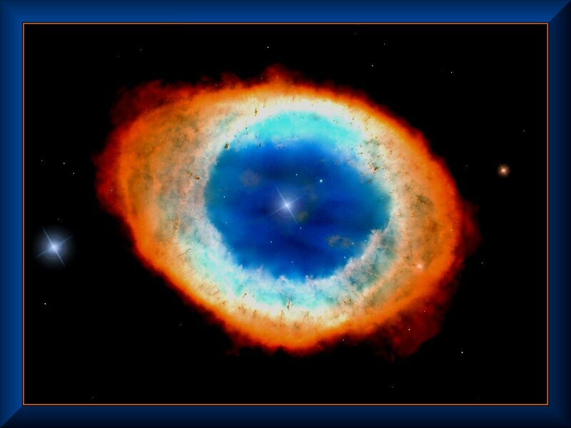 Helix Nebula — Blue, Dramatic