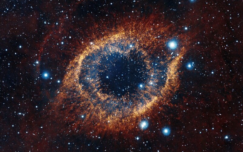 Helix Nebula — Gas Clouds
