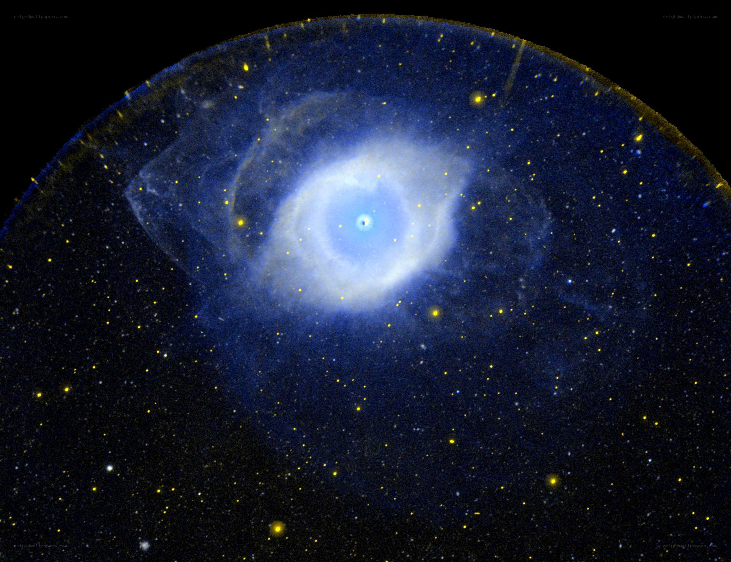 Helix Nebula in space