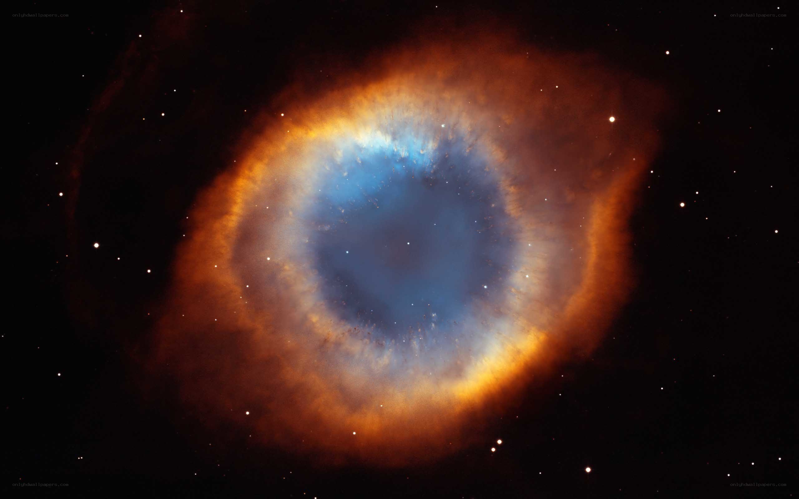 Helix Nebula in space