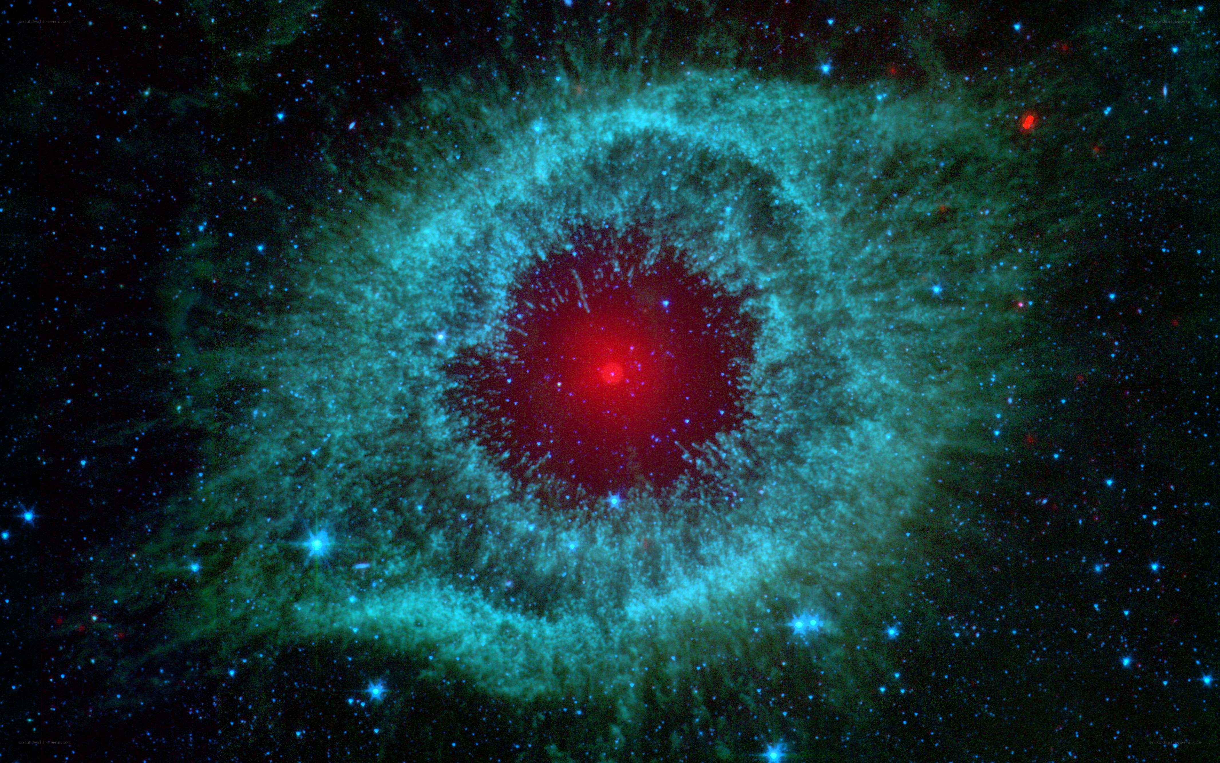 Helix Nebula in space