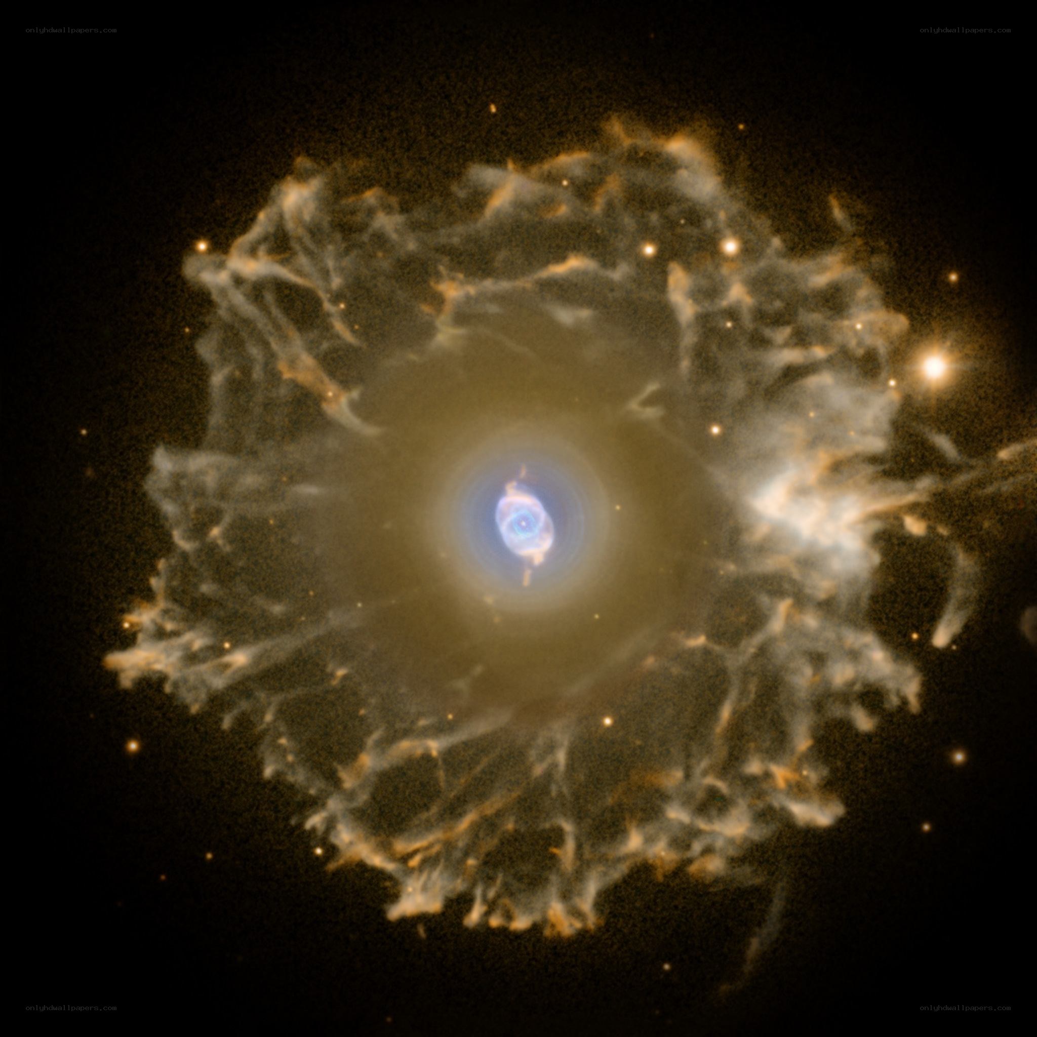 Helix Nebula in space