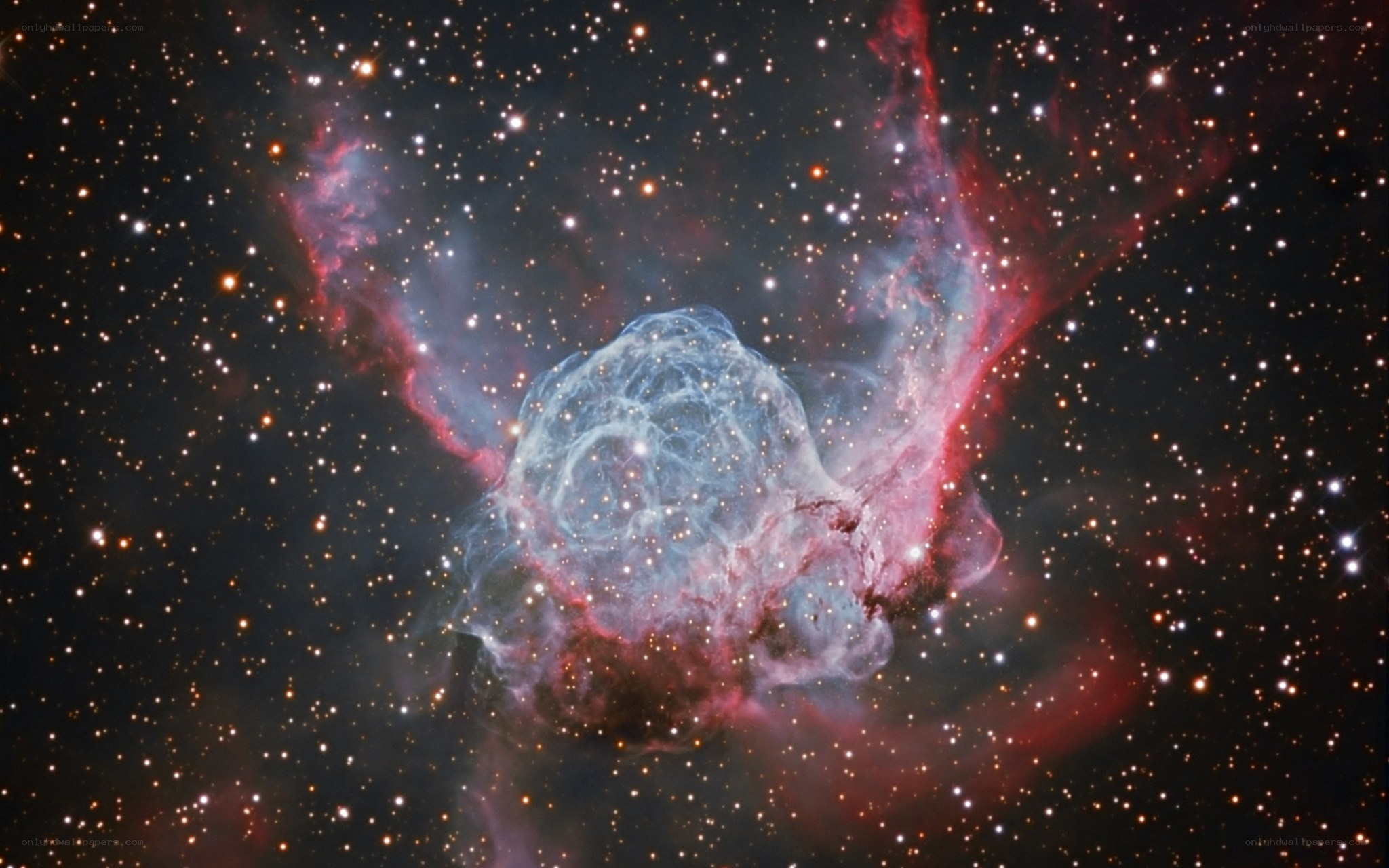 Helix Nebula in space