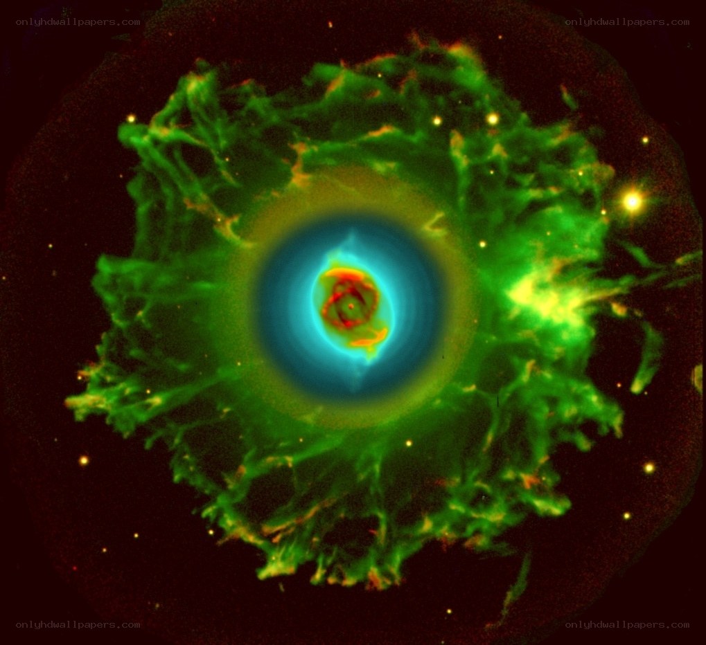 Helix Nebula in space