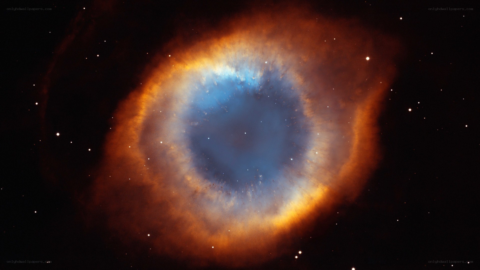 Helix Nebula in space