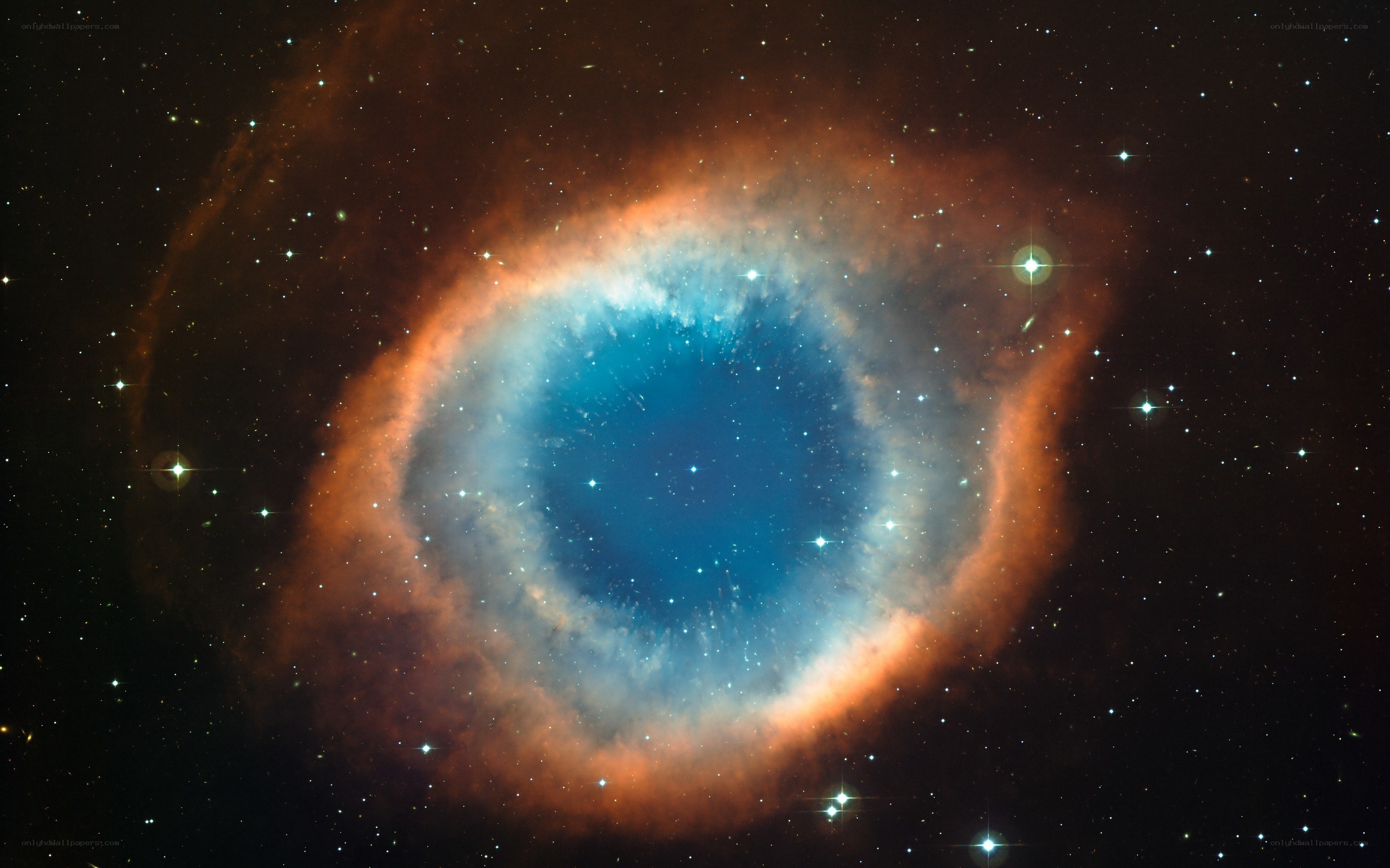 Helix Nebula in space