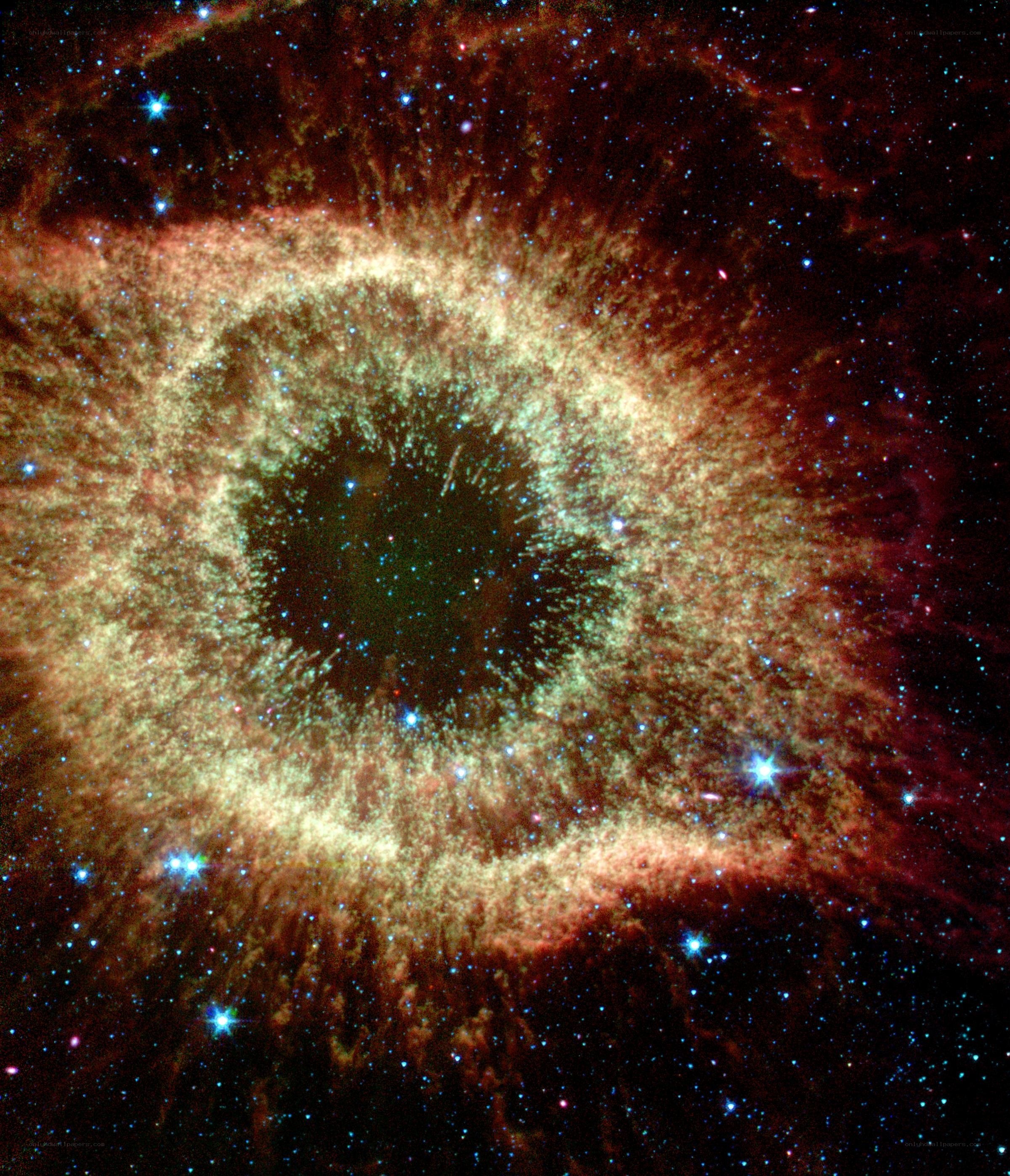 Helix Nebula in space