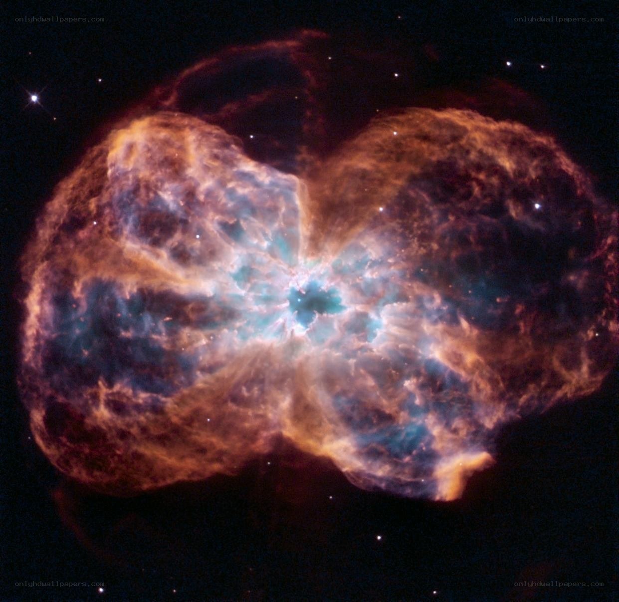 Helix Nebula in space
