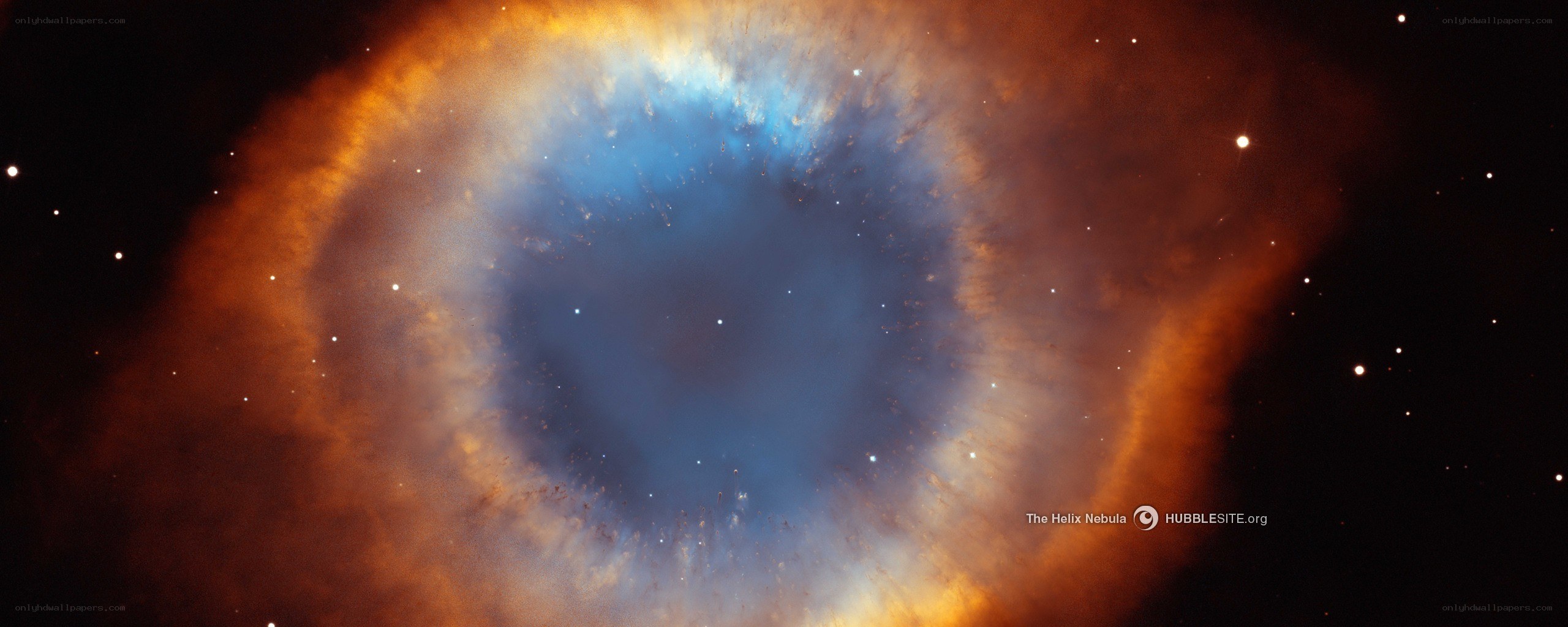 Helix Nebula in space