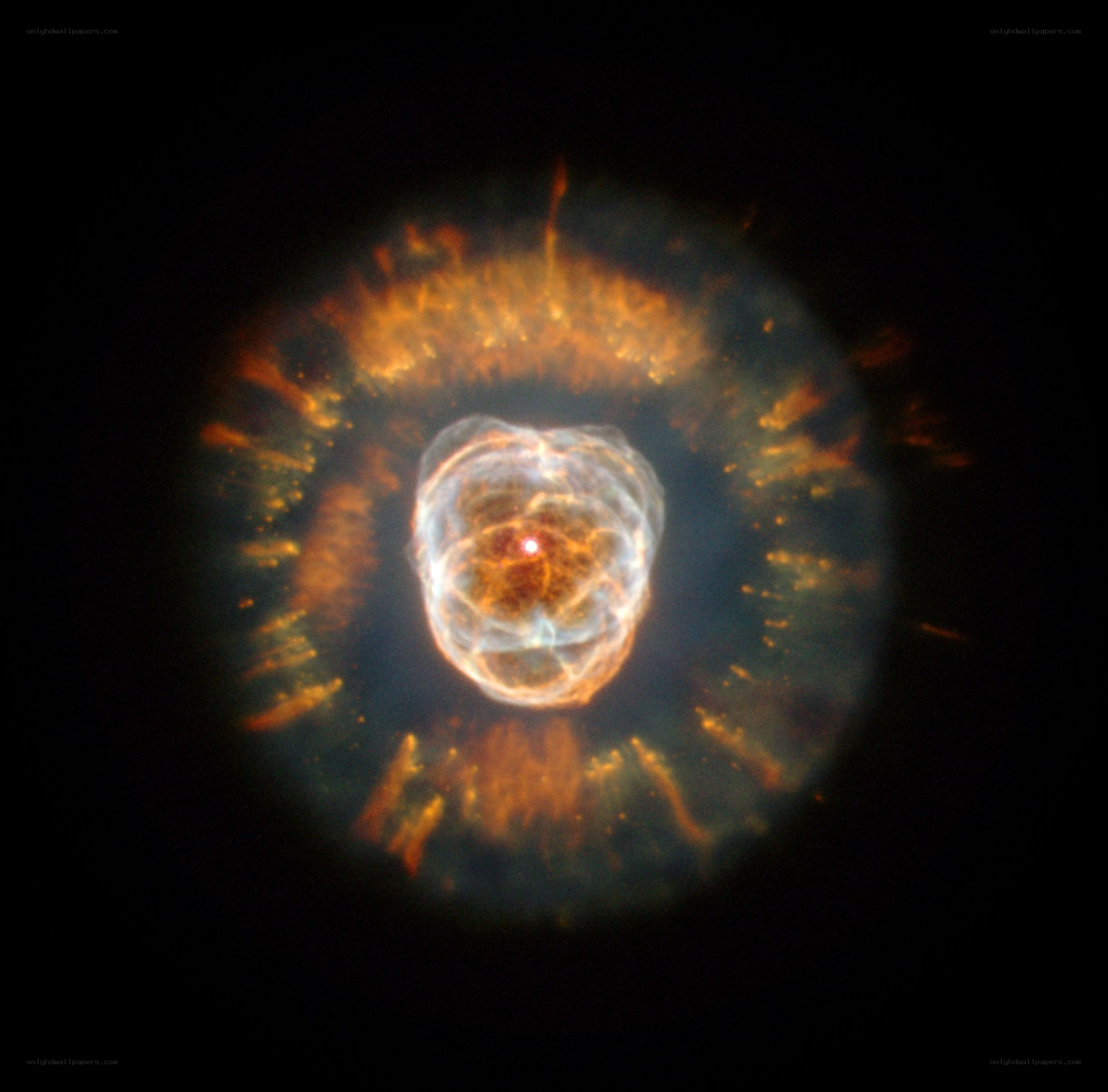 Helix Nebula in space