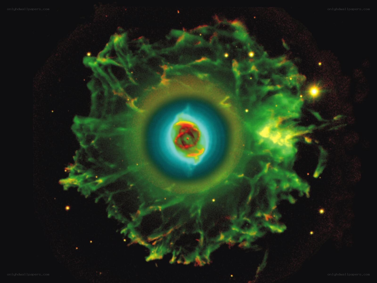 Helix Nebula in space