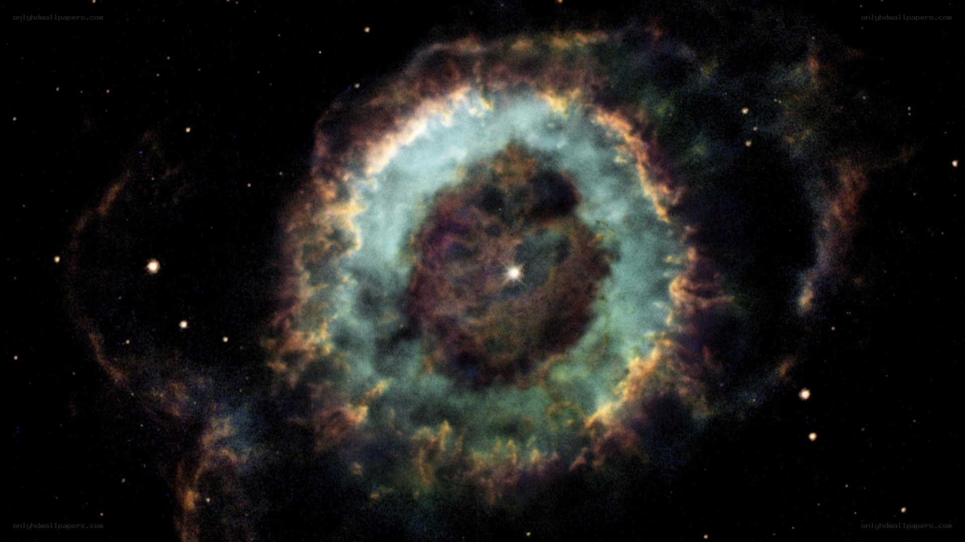 Helix Nebula in space